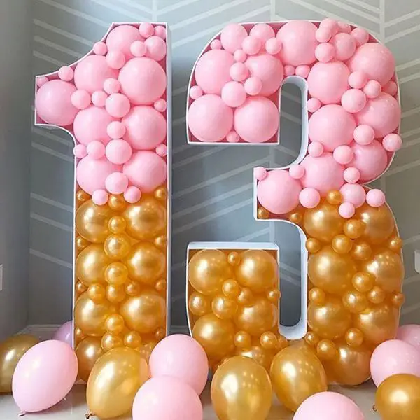 Free Mosaic Letters & Numbers Balloons Creator